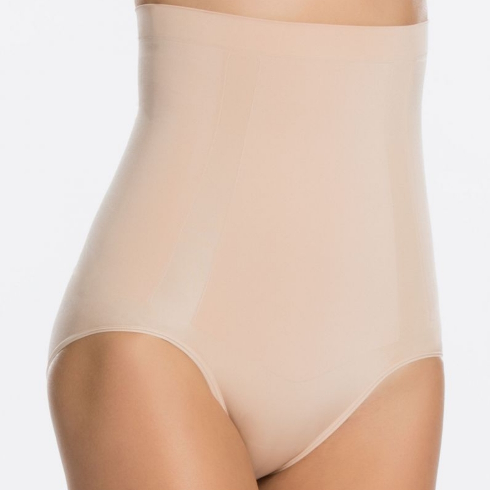 SPANX oncore 1815 highwaist brief nude color.